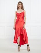 Pinko De satin rochie La Rosas