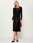 Pinko De satin rochie Lybra