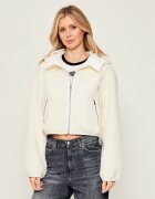 Pinko Din fleece geacă Milagros | Cropped Fit cu adaos de lână