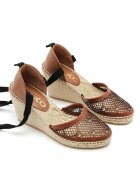 Pinko Espadrile Patty cu adaos de piele