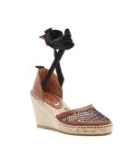 Pinko Espadrile Patty cu adaos de piele