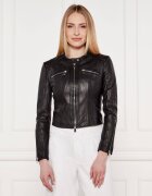 Pinko Geacă de piele Borderline | Slim Fit