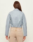 Pinko Geacă de piele CARLENE | Cropped Fit