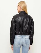 Pinko Geacă de piele CARLENE | Cropped Fit