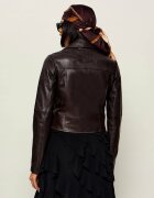 Pinko Geacă de piele New Sensibile | regular fit