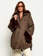 Pinko Geacă parka Patria | Loose fit | shearling
