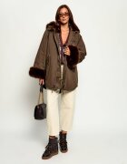 Pinko Geacă parka Patria | Loose fit | shearling