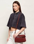 Pinko Geantă pe umăr BELT BAG MINI | piele întoarsă