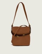 Pinko Geantă pe umăr BUCKET BELT MINI | piele întoarsă