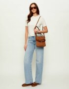 Pinko Geantă pe umăr BUCKET BELT MINI | piele întoarsă