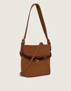 Pinko Geantă pe umăr BUCKET BELT MINI | piele întoarsă