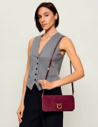 Pinko Geantă pe umăr Click Soft Horizontal Classic | piele întoarsă