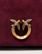 Pinko Geantă pe umăr Click Soft Horizontal Classic | piele întoarsă