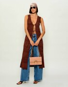 Pinko Geantă pe umăr LOVE ONE CLASSIC DC | piele întoarsă