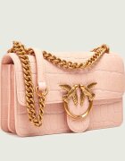 Pinko Geantă pe umăr LOVE ONE MINI DC | piele întoarsă