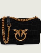 Pinko Geantă pe umăr LOVE ONE MINI DC | piele întoarsă