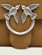 Pinko Geantă pe umăr LOVE ONE SLOUCHY CLASSIC | piele întoarsă