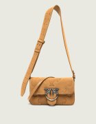 Pinko Geantă pe umăr LOVE ONE SLOUCHY MINI | piele întoarsă