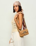Pinko Geantă pe umăr LOVE ONE SLOUCHY MINI | piele întoarsă