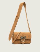 Pinko Geantă pe umăr LOVE ONE SLOUCHY MINI | piele întoarsă