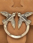 Pinko Geantă pe umăr LOVE ONE SLOUCHY MINI | piele întoarsă