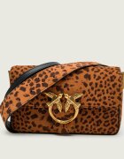 Pinko Geantă pe umăr LOVE ONE SLOUCHY MINI | piele întoarsă