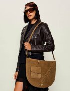 Pinko Geantă pe umăr Luna | piele întoarsă