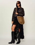 Pinko Geantă pe umăr Luna | piele întoarsă