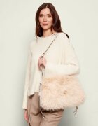 Pinko Geantă pe umăr Maxi Clutch cu adaos de piele