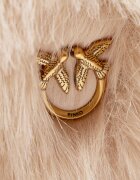 Pinko Geantă pe umăr Maxi Clutch cu adaos de piele