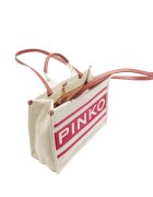 Pinko Geantă pe umăr Shopper Canvas Riciclato