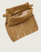 Pinko Geantă pe umăr TRIPLET MINI FRINGES | piele întoarsă