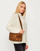 Pinko Geantă poștaș LOVE ONE SLOUCHY CLASSIC | piele întoarsă