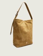 Pinko Geantă shopper BUCKET BIG | piele întoarsă