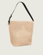 Pinko Geantă shopper Bucket Big Trittico cu adaos de piele