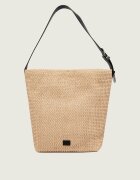 Pinko Geantă shopper Bucket Big Trittico cu adaos de piele