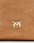 Pinko Geantă shopper BUCKET BIG TRITTICO | piele întoarsă