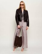 Pinko Geantă shopper BUCKET BIG TRITTICO | piele întoarsă