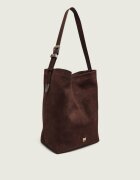Pinko Geantă shopper BUCKET BIG TRITTICO | piele întoarsă