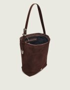 Pinko Geantă shopper BUCKET BIG TRITTICO | piele întoarsă