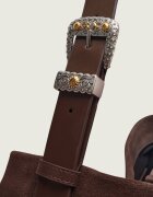 Pinko Geantă shopper BUCKET BIG TRITTICO | piele întoarsă