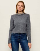 Pinko Guler înalt Berlino | Cropped Fit cu adaos de lână și cașmir