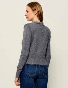 Pinko Guler înalt Berlino | Cropped Fit cu adaos de lână și cașmir