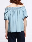 Pinko hanorac INTUITIVA | Relaxed fit | denim