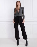Pinko Jachetă | Cropped Fit cu adaos de lână