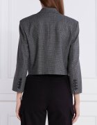 Pinko Jachetă | Cropped Fit cu adaos de lână