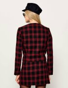 Pinko Jachetă Geum | Cropped Fit cu adaos de lână