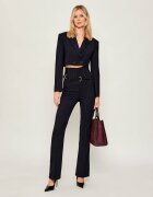 Pinko Pantaloni PIADINA | flare fit cu adaos de lână