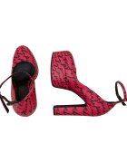 Pinko Pantofi cu toc Puccini Mary Jane cu adaos de piele