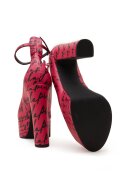 Pinko Pantofi cu toc Puccini Mary Jane cu adaos de piele